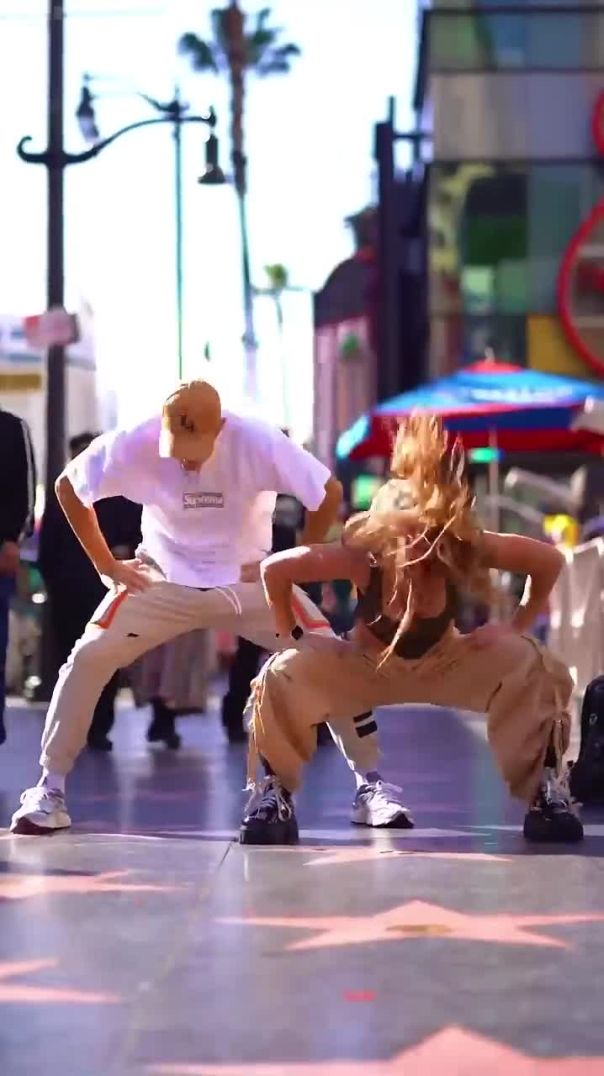 This dance stopped traffic ? Matt Steffanin and Enola Bedard