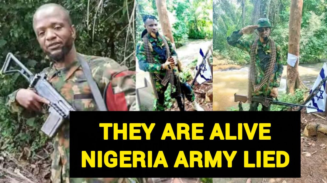 Biafra Army Commanders Gentle and Angel Make-Up Are Alive — Nigerian Army Lied About Their Arrest an