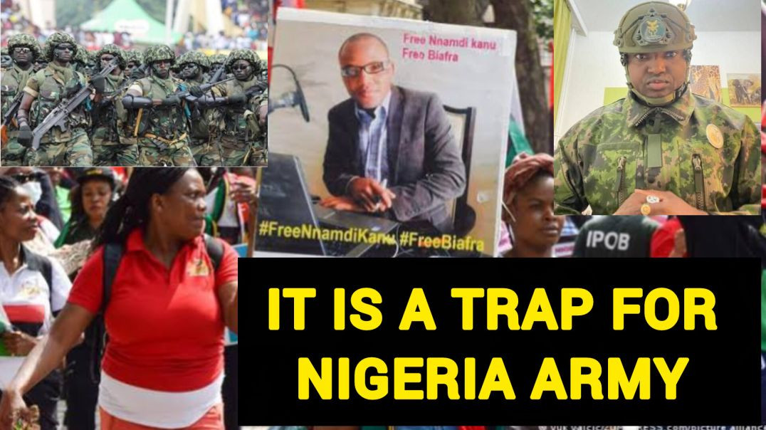 IPOB Sets Trap for Nigeria Gov’t, Holds Trump Solidarity Rally With Biafran, U